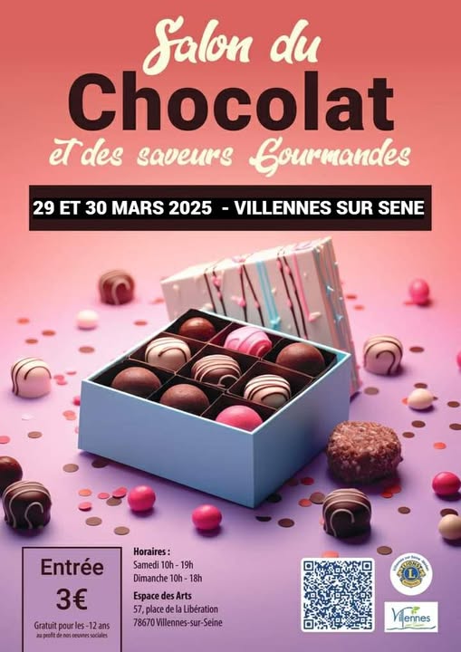 Salon Chocolat et Saveurs Gourmandes à Villennes-sur-Seine