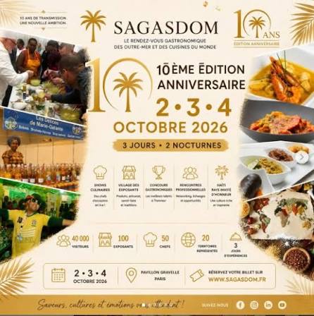 Salon de la Gastronomie des Outre-Mer Paris- SAGASDOM